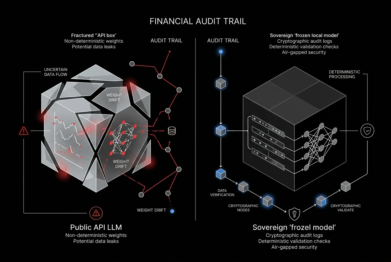 Financial Audit Trail Diagram